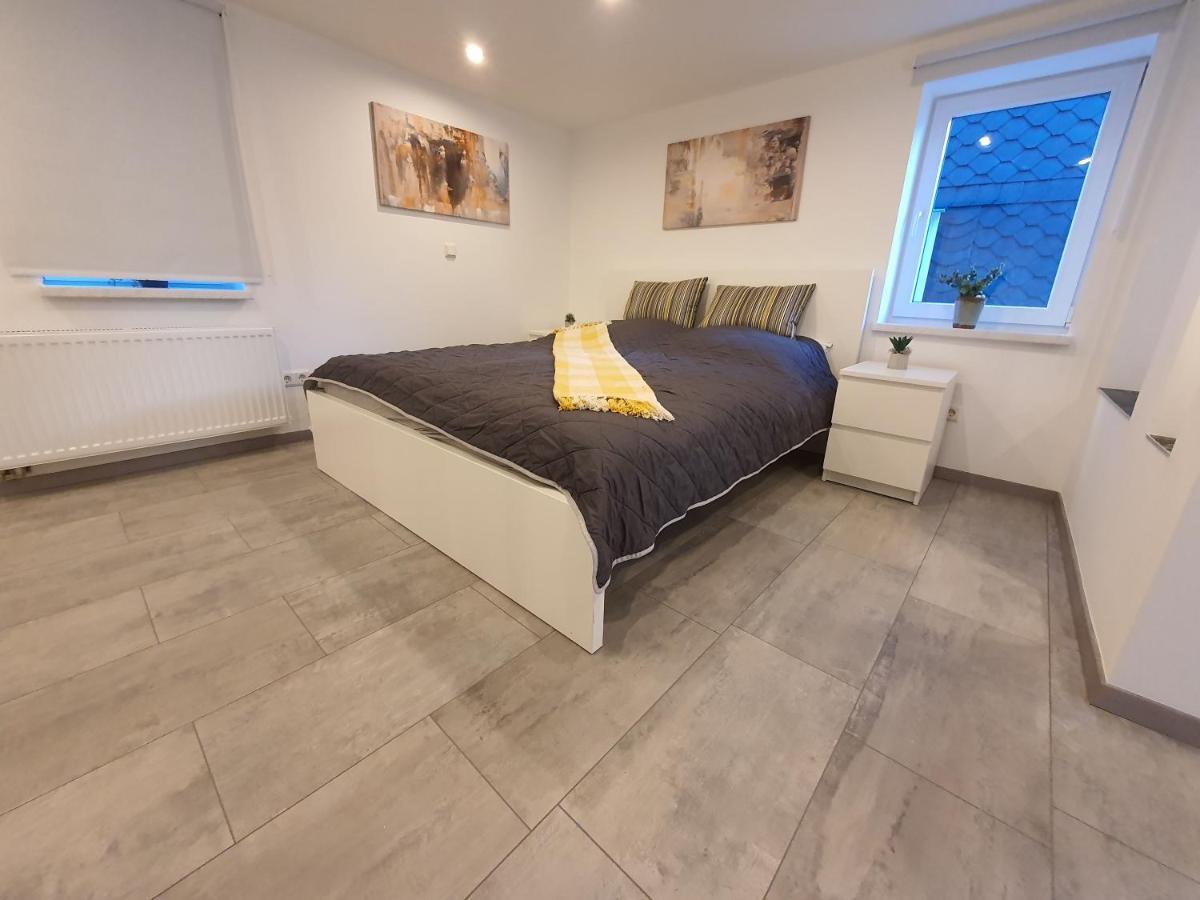 Ferienwohnung " Zum Flecker Haeuschen" In Der Altstadt Freudenberg ฟรอยเดนแบร์ก ภายนอก รูปภาพ