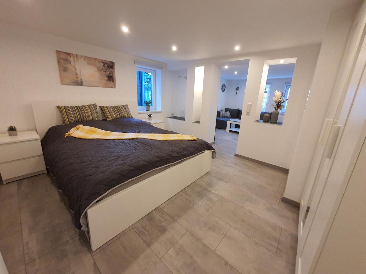 Ferienwohnung " Zum Flecker Haeuschen" In Der Altstadt Freudenberg ฟรอยเดนแบร์ก ภายนอก รูปภาพ